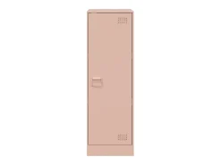 Aparador de acero rosa 34,5x39x107 cm