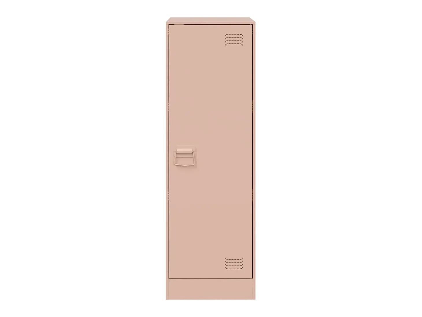 Aparador de acero rosa 34,5x39x107 cm