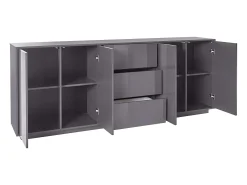 Aparador de cocina 220cm muebles de salón diseño moderno Lonja Report
