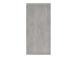 Aparador de hormigón gris 88x30x65 cm Madera de ingeniería