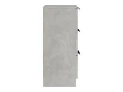 Aparador de hormigón gris 30x30x70 cm Madera de ingeniería