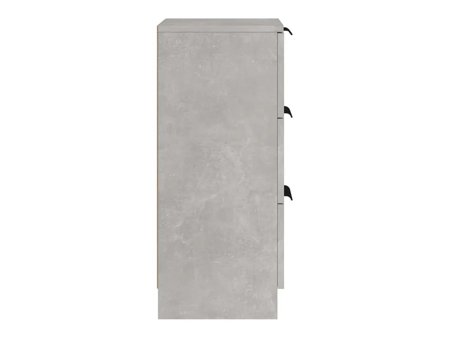 Aparador de hormigón gris 30x30x70 cm Madera de ingeniería