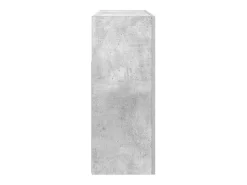 Aparador de Hormigón Gris Madera Reconstituida 116 x 30 x 75 cm Rectangular