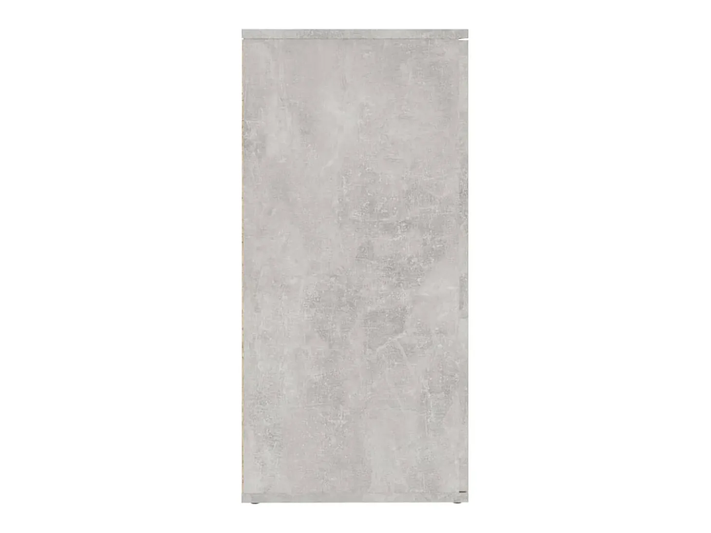 Aparador de hormigón gris 160x36x75 cm Madera de ingeniería