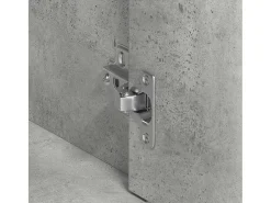 Aparador de hormigón gris 88x30x70 cm Madera de ingeniería