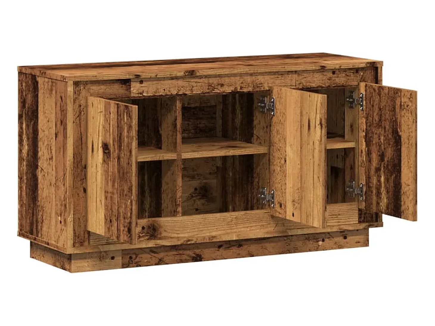 Aparador de madera antigua 102x35x55 cm madera contrachapada