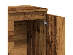 Aparador de madera antigua 102x35x70 cm madera contrachapada
