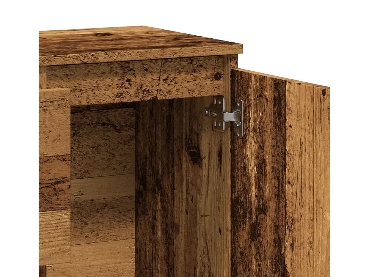 Aparador de madera antigua 102x35x70 cm madera contrachapada