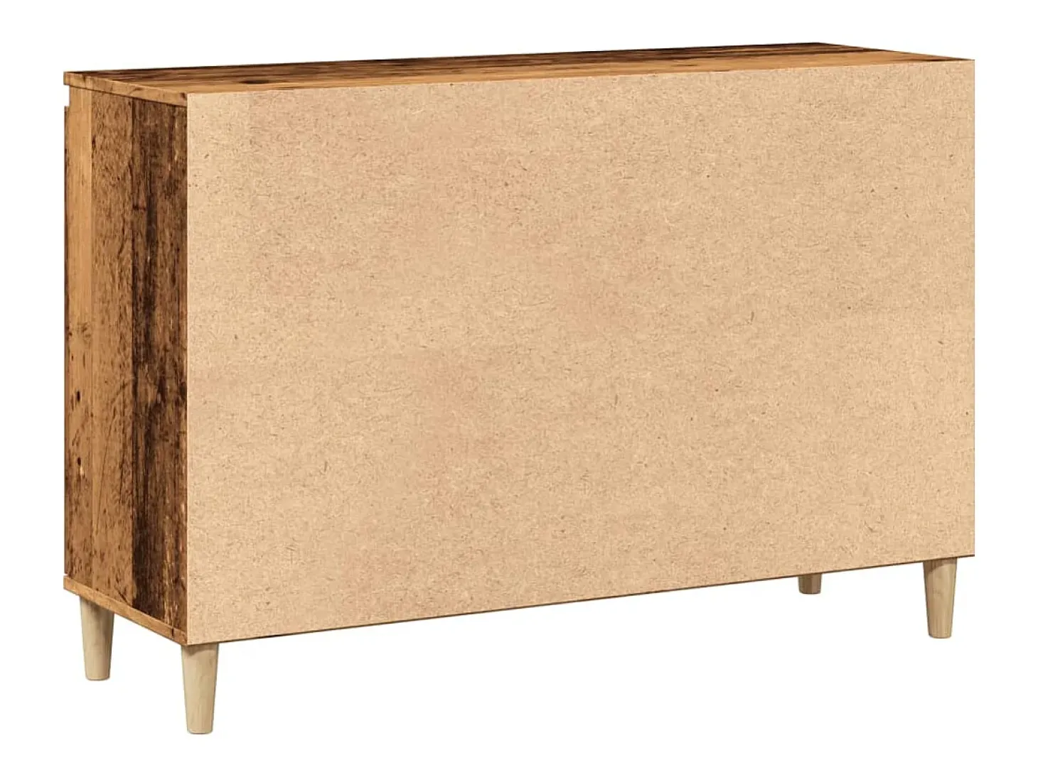 Aparador de madera antigua 102x35x70 cm madera contrachapada