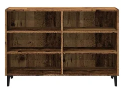 Aparador de madera antigua 103,5x35x70 cm madera contrachapada