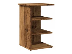 Aparador de madera antigua 35x35x55 cm madera contrachapada