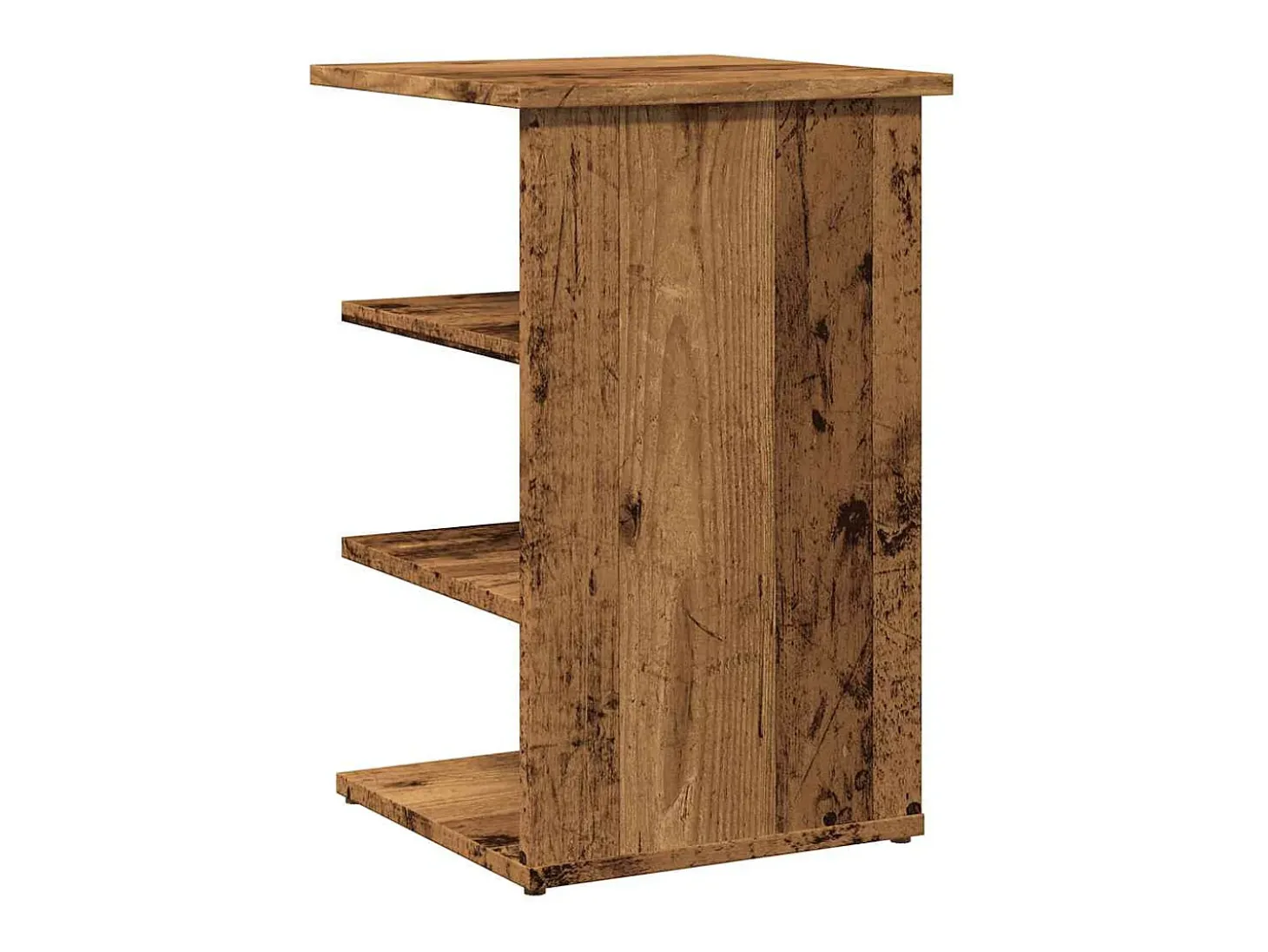 Aparador de madera antigua 35x35x55 cm madera contrachapada