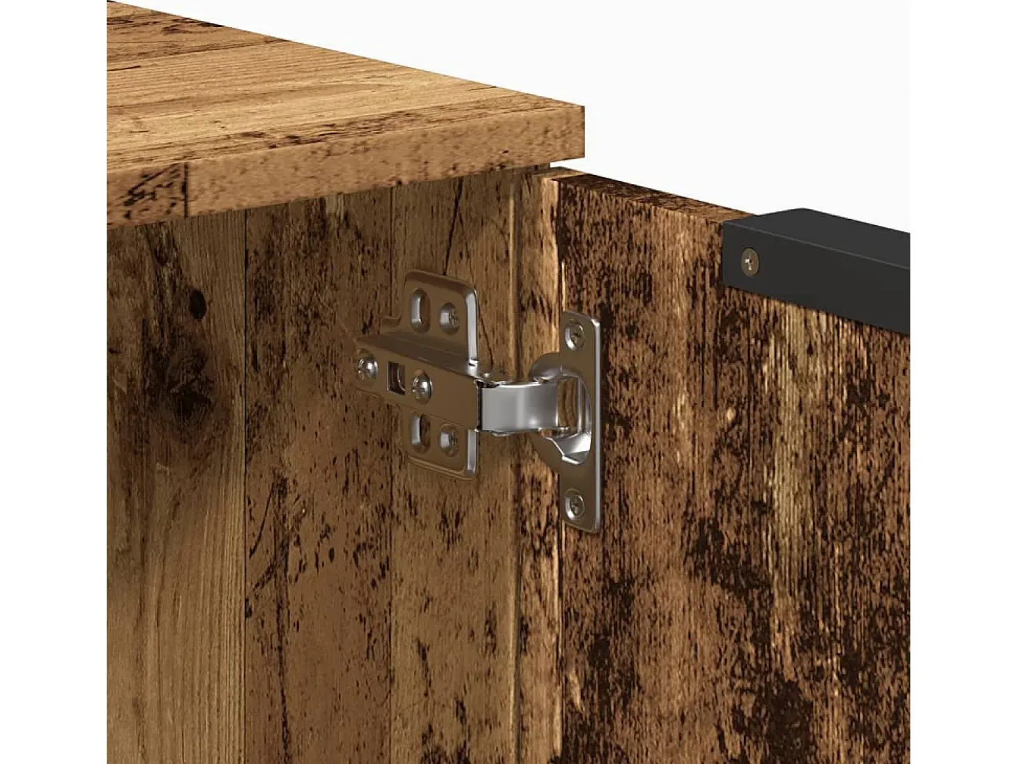 Aparador de madera antigua 60x30x70 cm madera contrachapada