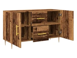 Aparador de madera antigua 100x36x60 cm madera contrachapada