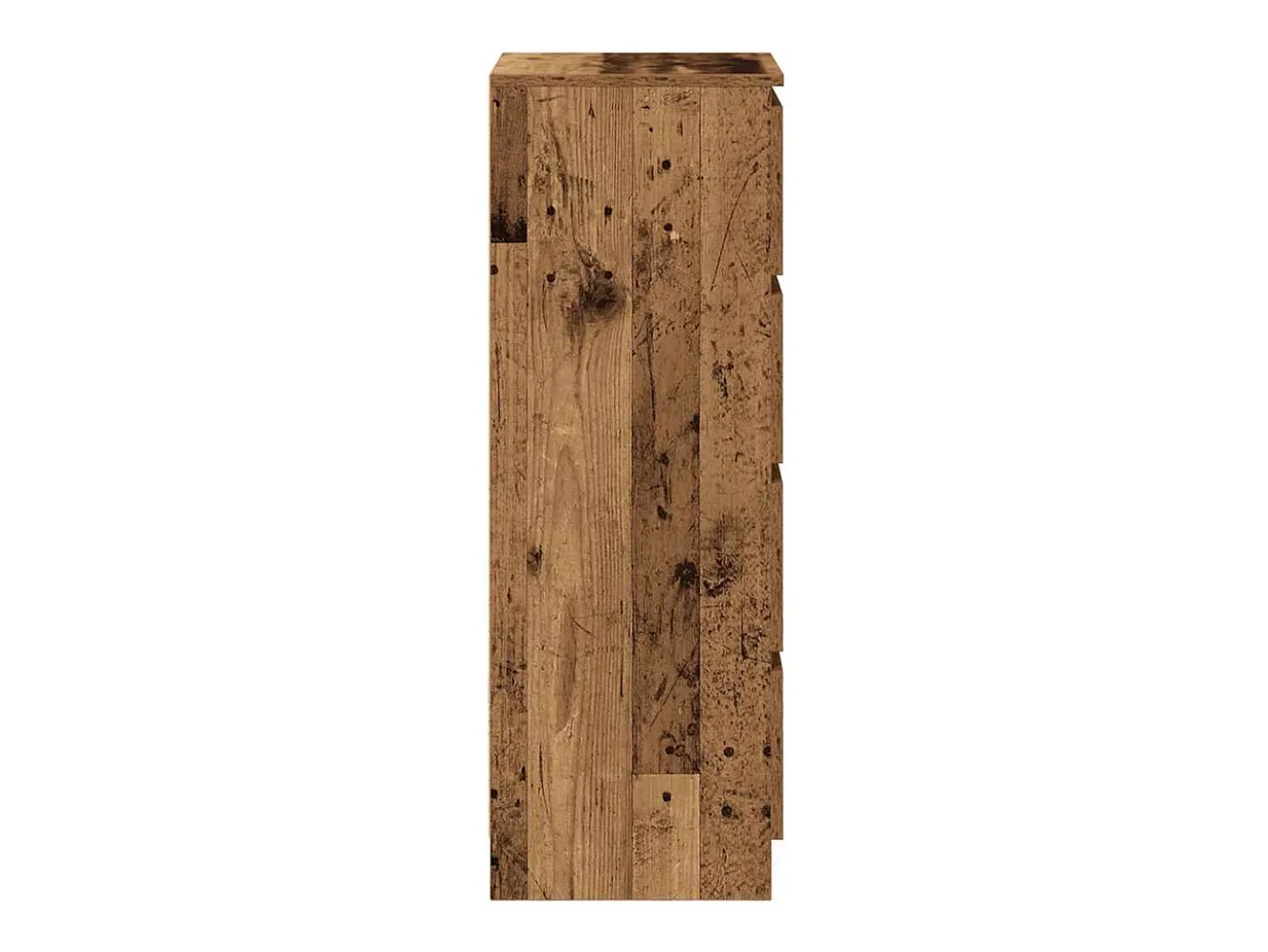 Aparador de madera antigua 37,5x35x99 cm madera contrachapada