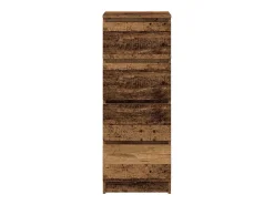 Aparador de madera antigua 37,5x35x99 cm madera contrachapada