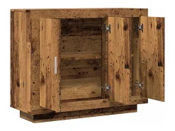 Aparador de madera antigua 92x35x75 cm madera contrachapada