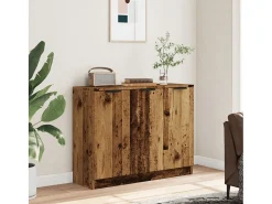 Aparador de madera antigua 90,5x30x70 cm madera contrachapada