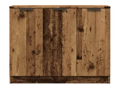 Aparador de madera antigua 90,5x30x70 cm madera contrachapada
