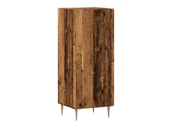 Aparador de madera antigua 34,5x34x90 cm madera contrachapada