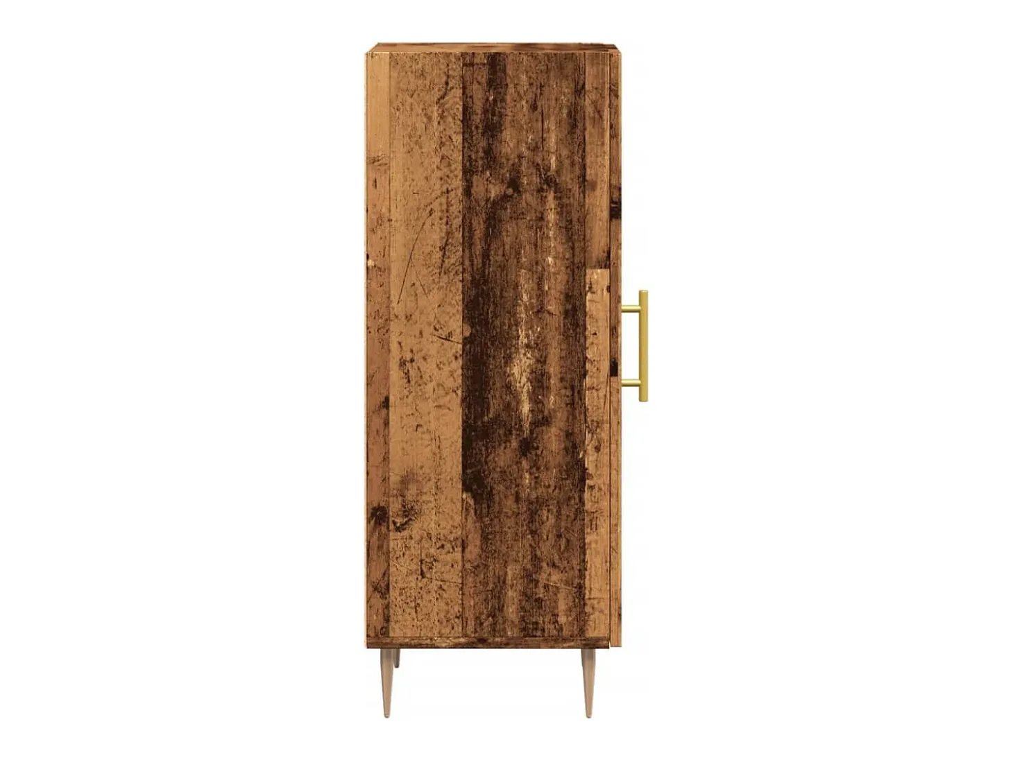 Aparador de madera antigua 34,5x34x90 cm madera contrachapada