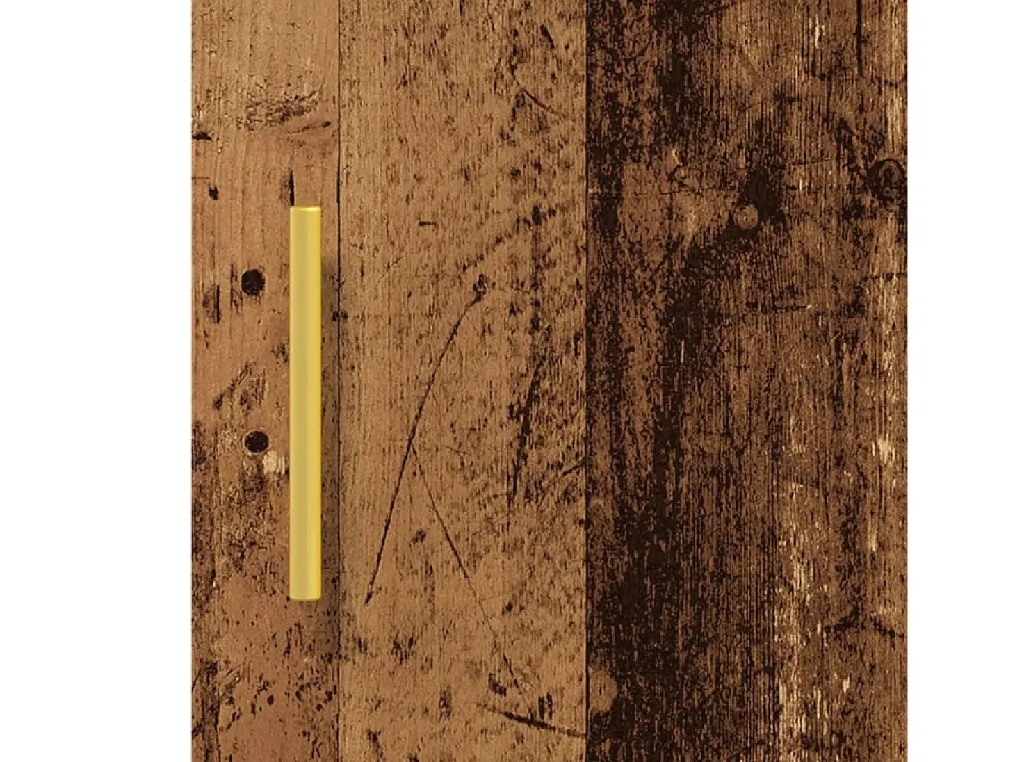 Aparador de madera antigua 34,5x34x90 cm madera contrachapada