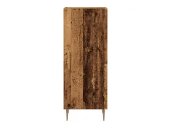 Aparador de madera antigua 34,5x34x90 cm madera contrachapada