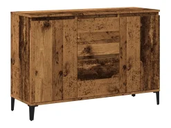Aparador de madera antigua 102x35x70 cm madera contrachapada