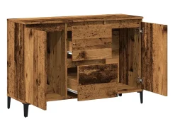 Aparador de madera antigua 102x35x70 cm madera contrachapada
