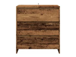 Aparador de madera antigua 70x41x75 cm madera contrachapada