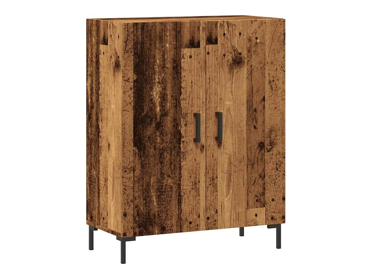 Aparador de madera antigua 69,5x34x90 cm madera contrachapada