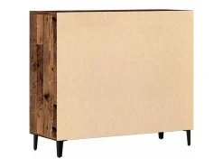Aparador de madera antigua 90x34x80 cm madera contrachapada