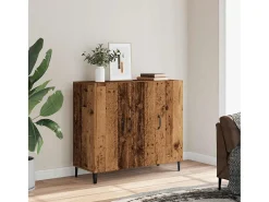 Aparador de madera antigua 90x34x80 cm madera contrachapada