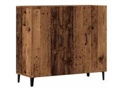 Aparador de madera antigua 90x34x80 cm madera contrachapada
