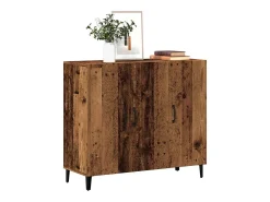 Aparador de madera antigua 90x34x80 cm madera contrachapada