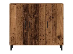 Aparador de madera antigua 90x34x80 cm madera contrachapada