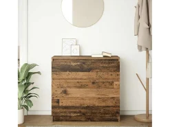 Aparador de madera antigua 80x35x76 cm madera contrachapada