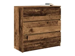 Aparador de madera antigua 80x35x76 cm madera contrachapada