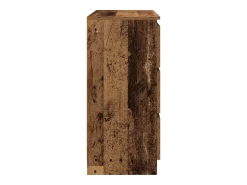 Aparador de madera antigua 80x35x76 cm madera contrachapada