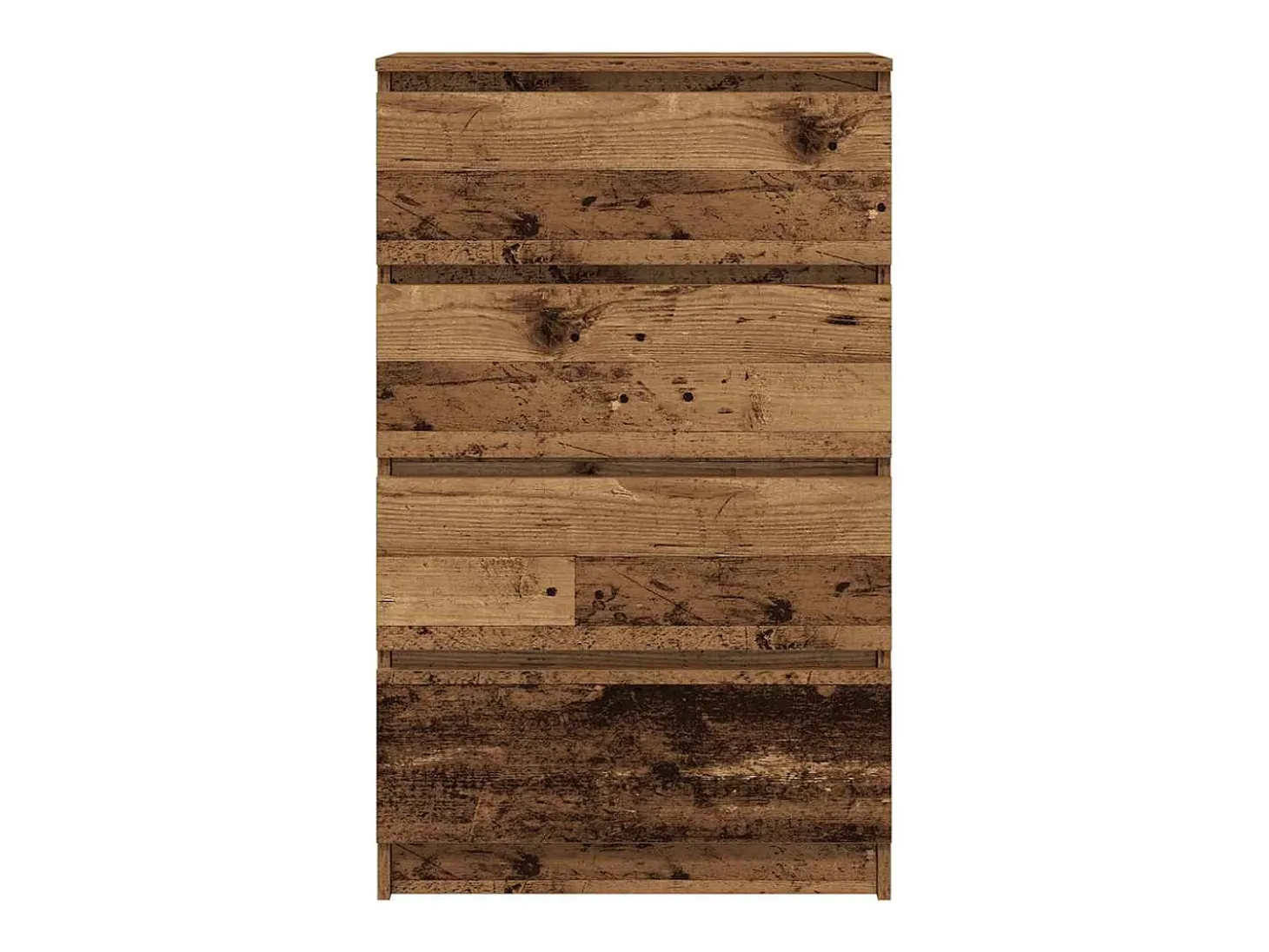 Aparador de madera antigua 60x35x98,5 cm madera contrachapada