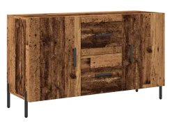 Aparador de madera antigua 100x36x60 cm madera contrachapada
