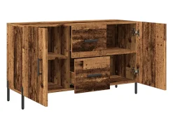 Aparador de madera antigua 100x36x60 cm madera contrachapada