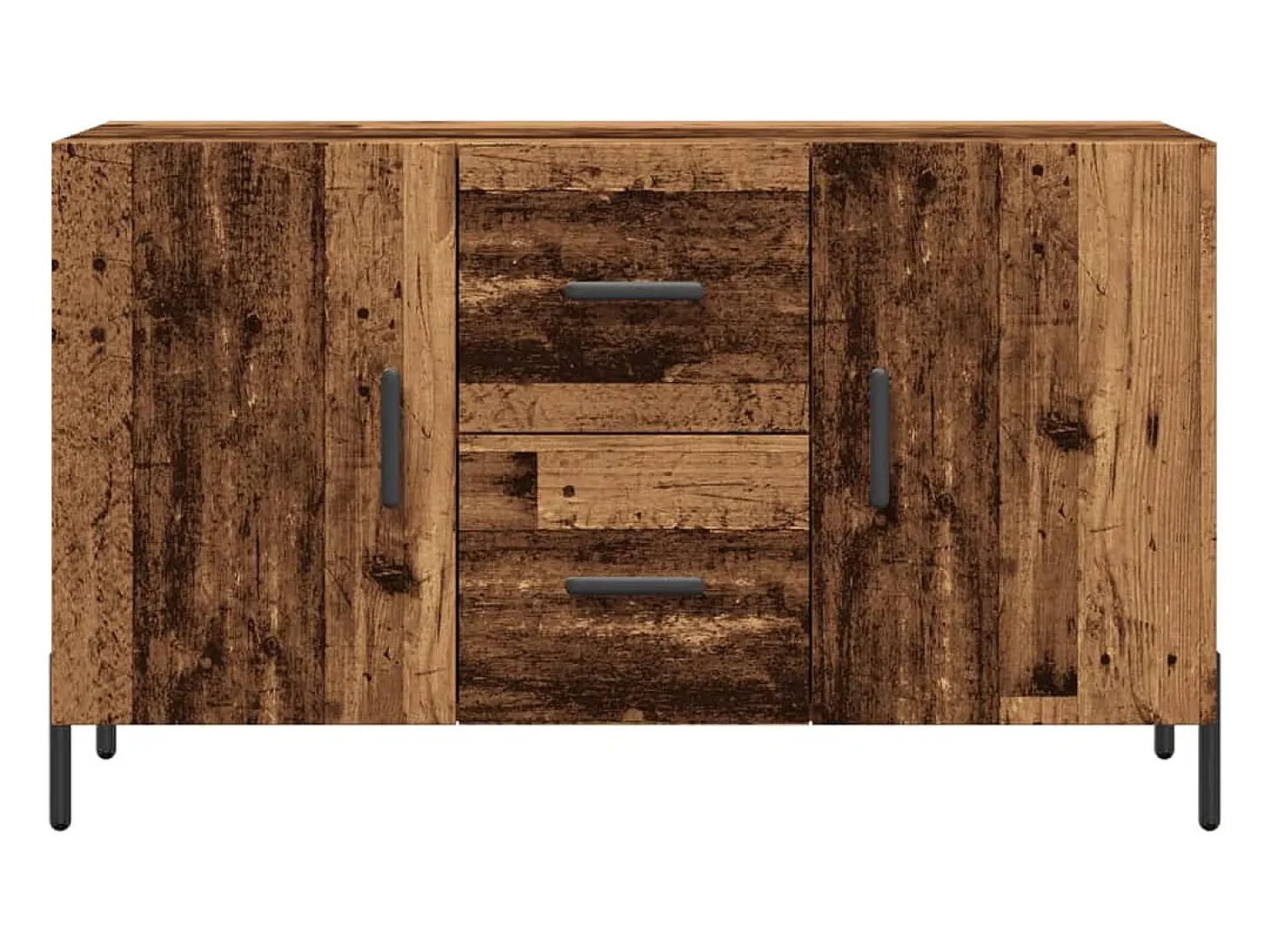 Aparador de madera antigua 100x36x60 cm madera contrachapada