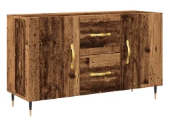 Aparador de madera antigua 100x36x60 cm madera contrachapada