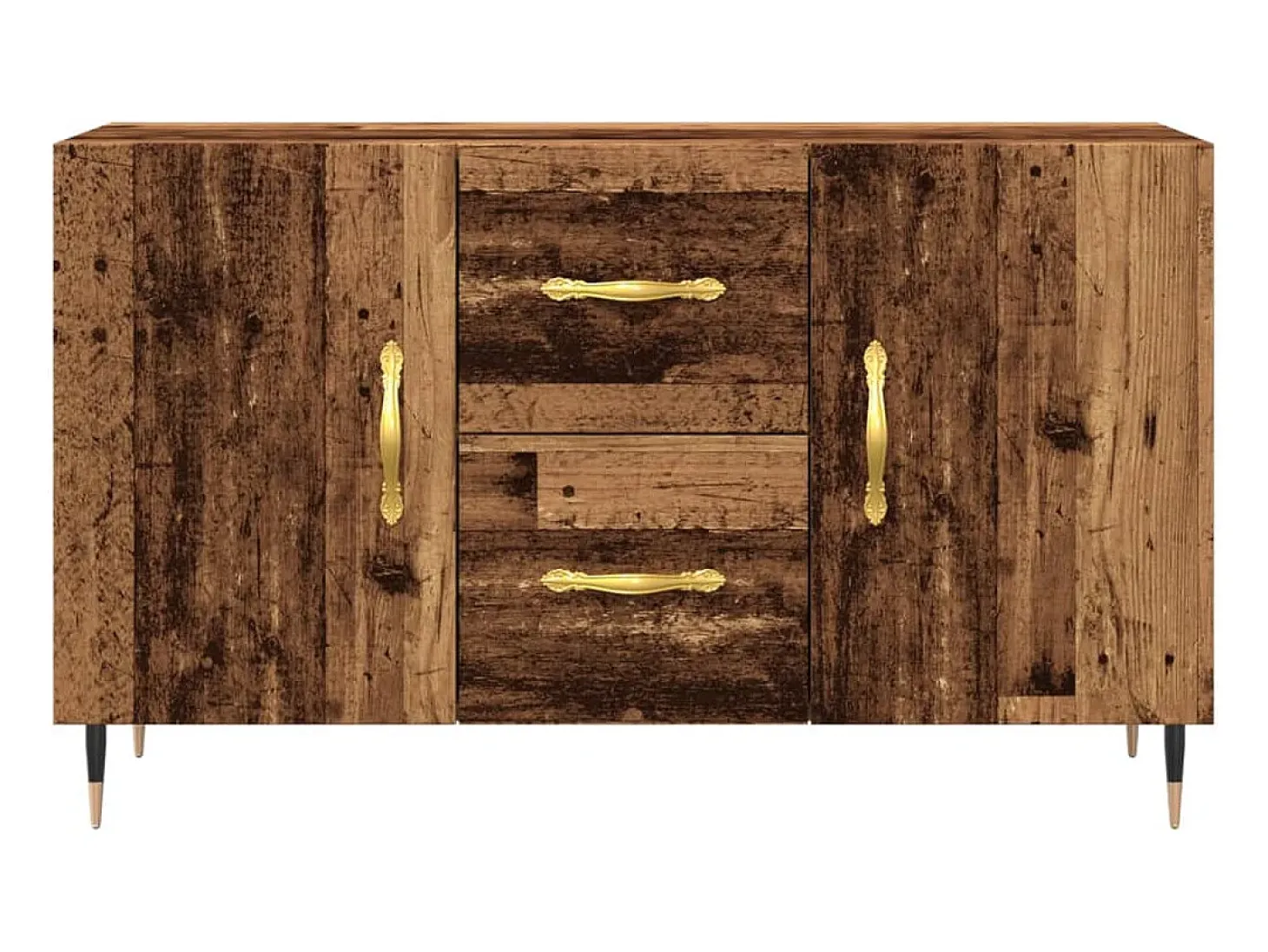 Aparador de madera antigua 100x36x60 cm madera contrachapada