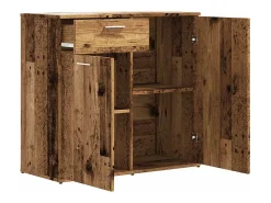 Aparador de madera antigua 80x36x75 cm madera contrachapada