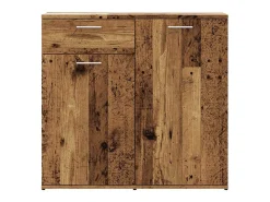 Aparador de madera antigua 80x36x75 cm madera contrachapada