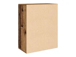Aparador de madera antigua 60x30x75 cm madera contrachapada