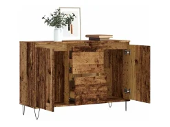 Aparador de madera antigua 104x35x70 cm madera contrachapada