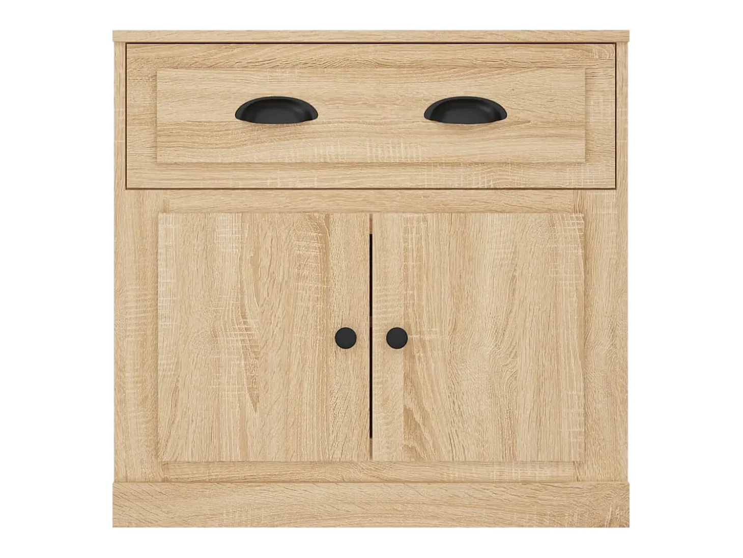 Aparador de madera contrachapada roble Sonoma 70x35,5x67,5 cm